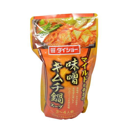 ダイショー 味噌キムチ鍋スープ 750g　※賞味期限 2026年1月7日