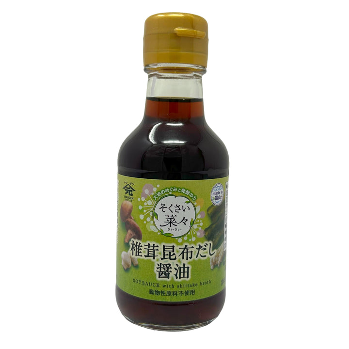 山元 椎茸昆布だし醤油150ml