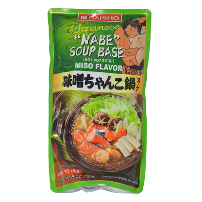Daisho Chanko Nabe Hot Pot Soup Base-Miso 750g