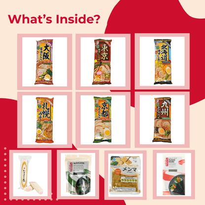 Create the Ultimate Bowl! Authentic Ramen Toppings Kit