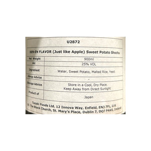 DEN-EN FLAVOR (Just like Apple) Sweet Potato Shochu 900 ml 25%