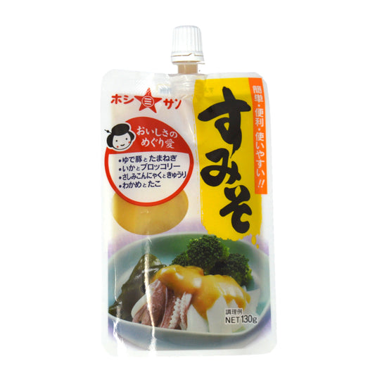 Hoshisan Sumiso - Vinegared Miso Sauce 130g *BEST BEFORE DATE - 08/06/2024