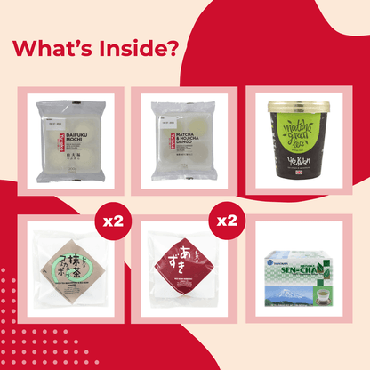 和のティータイムを体験！もちアイス＆本格和菓子キット