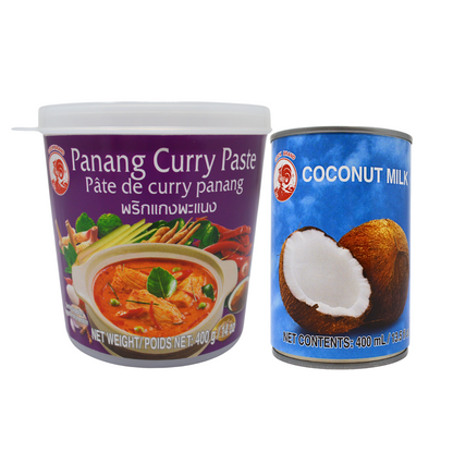 【Bundle】Cock Panang Curry Set (Paste + Coconut Milk)