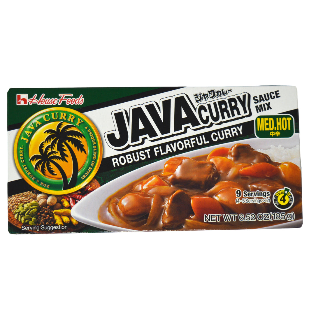 House Java Curry Sauce Mix Med.Hot 185g – Yutaka Shop Online
