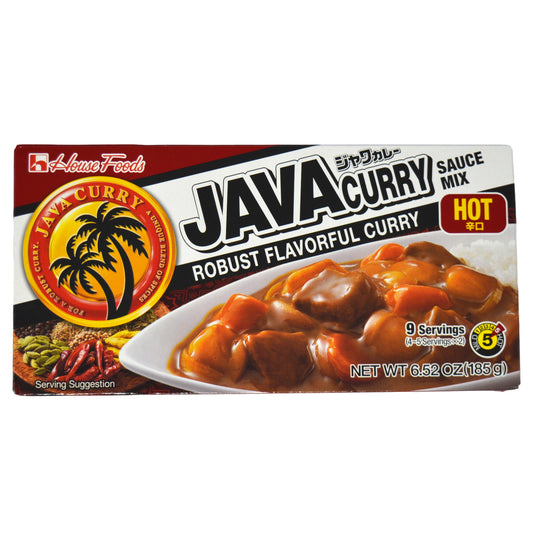 House Java Curry Sauce Mix Hot 185g
