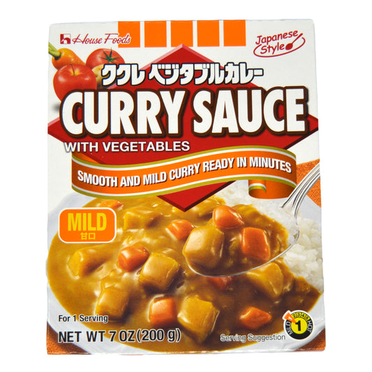 House Kukure Vegetable Curry Mild 200g