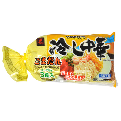 都一 冷し中華 ごまだれ 3食入 (675g)