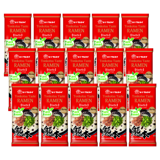 【まとめ買い】
マルタイ 豚骨味ラーメン 熊本風 ガーリック 180g
ｘ15袋