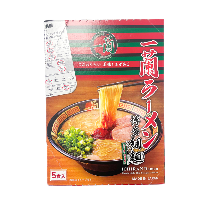 Ichiran Ramen Hakata Thin Noodles (5 Servings) 645g  *Best Before Date: 28/09/2026