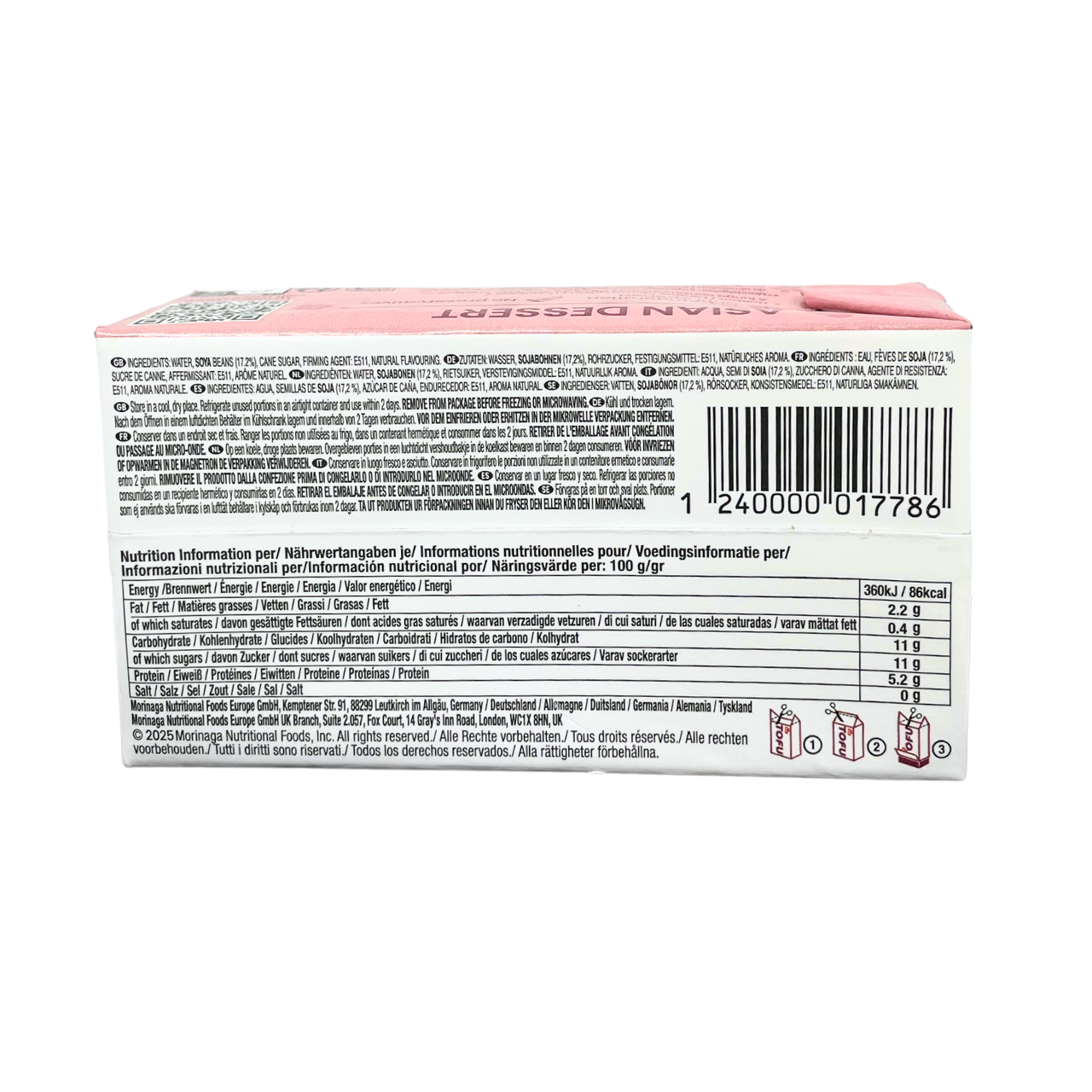 Mori-Nu Silken Asian Dessert Tofu 315g