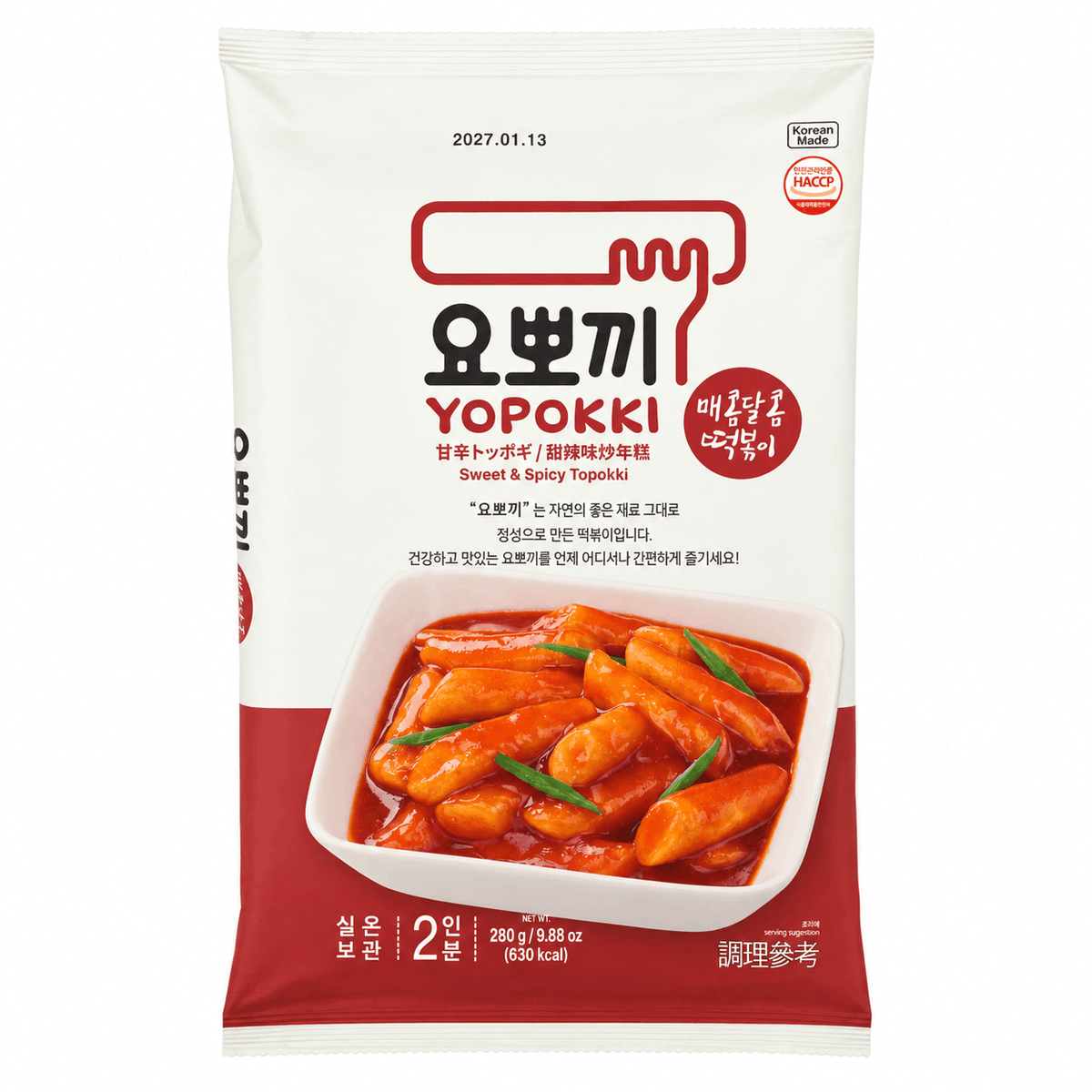 韓國甜辣味炒年糕拉麵 260g