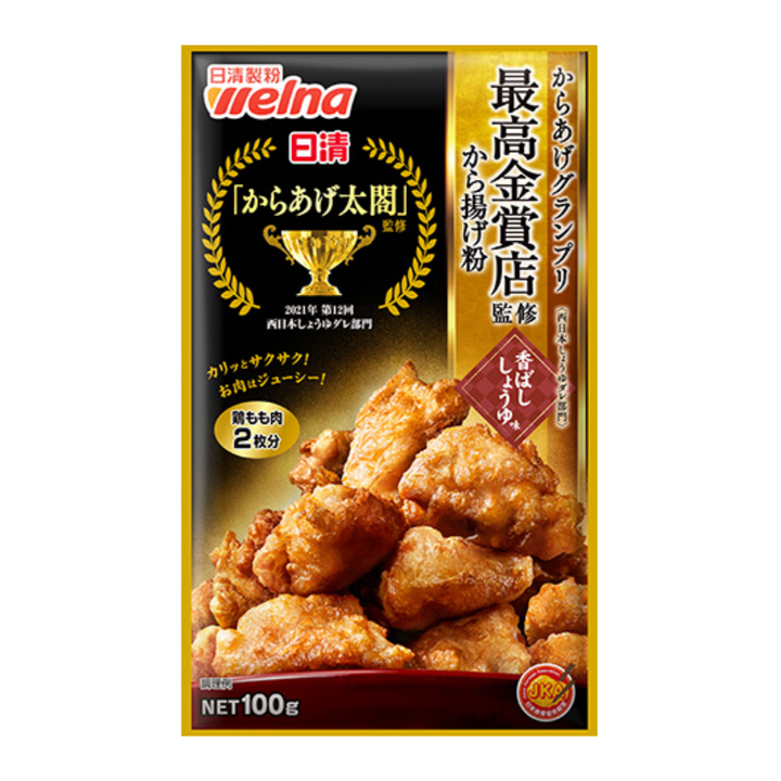 日清 からあげグランプリ最高金賞店監修から揚げ粉 香ばししょうゆ味 100g