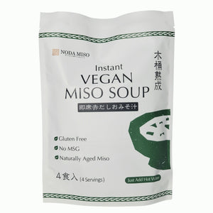 Noda Instant Vegan Miso Soup 4pc 10
