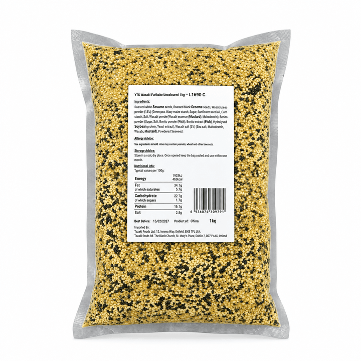 Yutaka Wasabi Furikake - Rice Topping Uncoloured 1kg