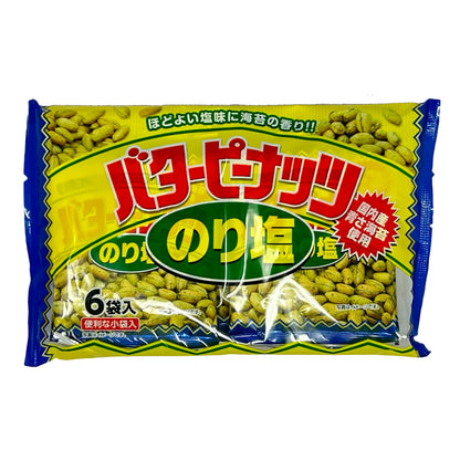 タクマ食品 バターピーナッツ のり塩 6x20g