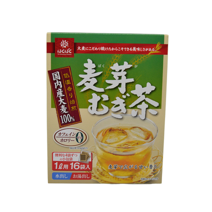 はくばく 麦芽むぎ茶 16袋