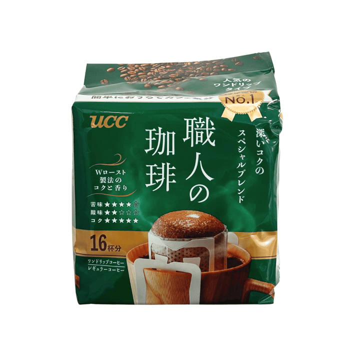 UCC Artisan Coffee Deep Rich Drip Coffee 16 Servings 112g