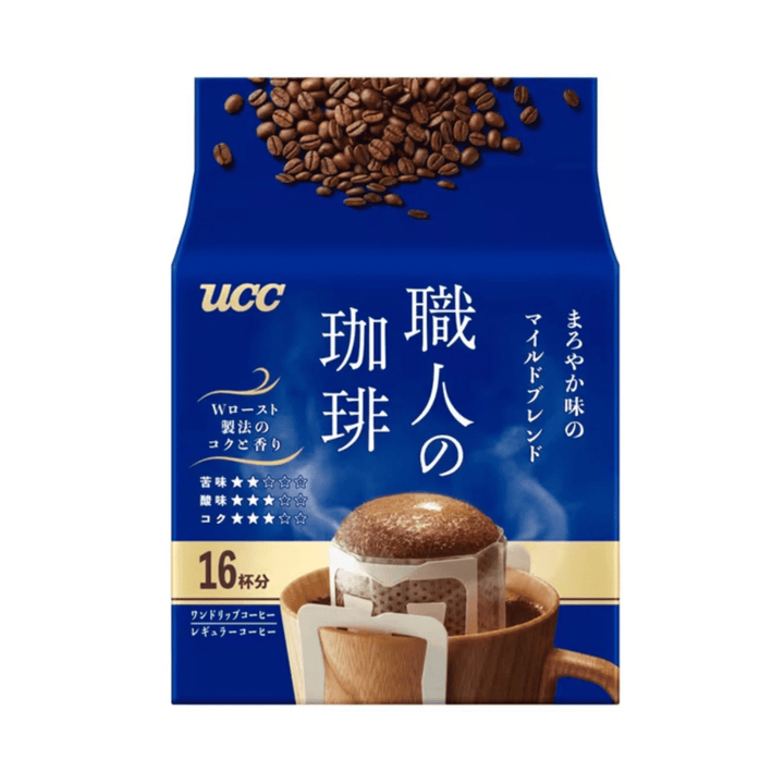 UCC Artisan Coffee Mild Drip Coffee 16 Servings 112g