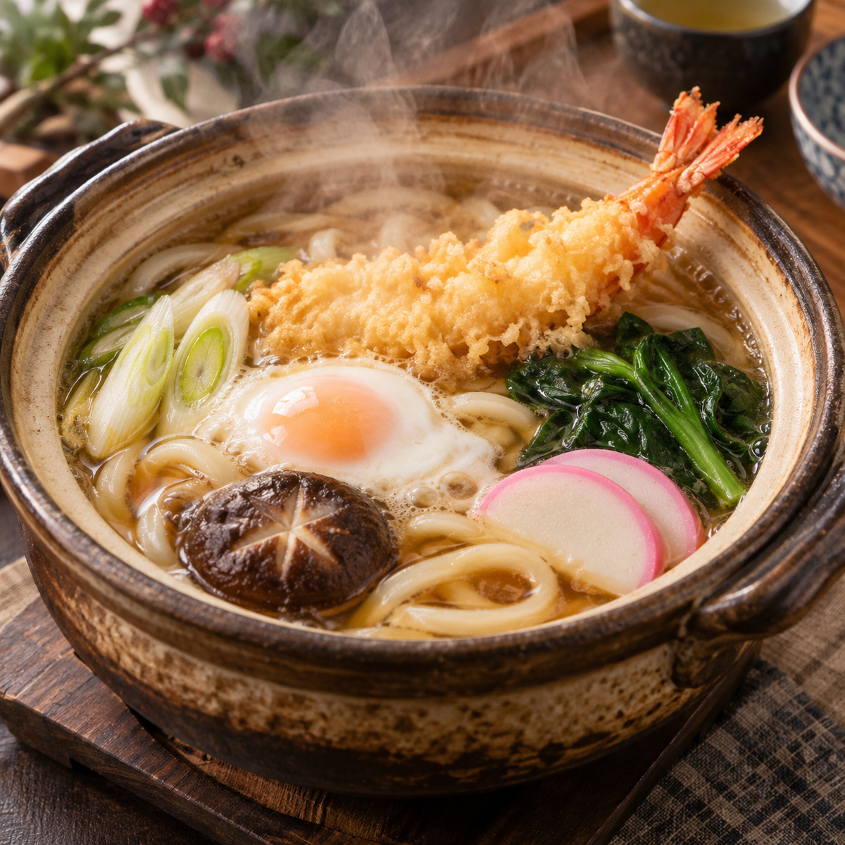 Nabeyaki Udon Recipe: Warming Japanese Udon Hot Pot