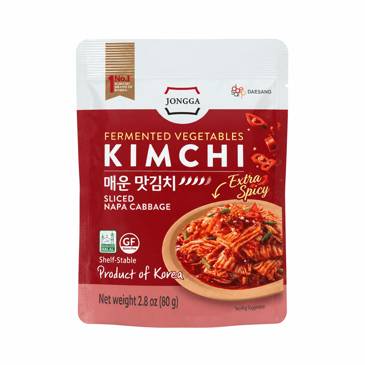 O'Food 常溫泡菜（特辣）80g