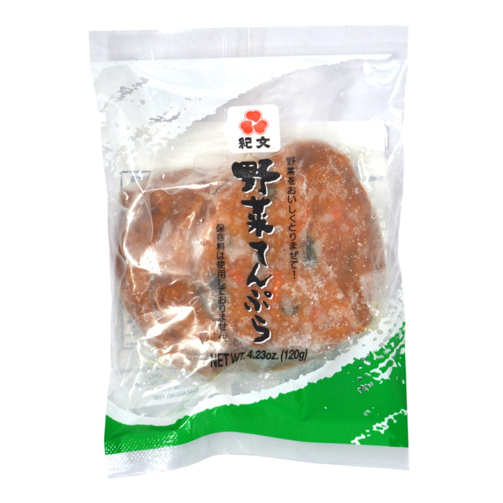 紀文 野菜てんぷら 120g　＊賞味期限：2026年10月24日