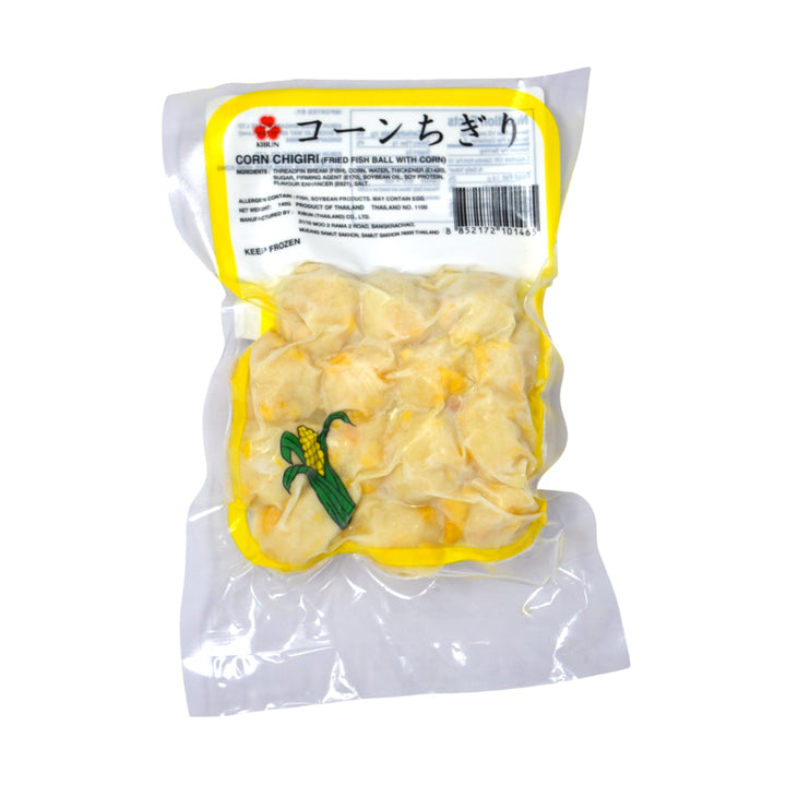Kibun Corn Chigiri - Deep-Fried Surimi With Corn 140g