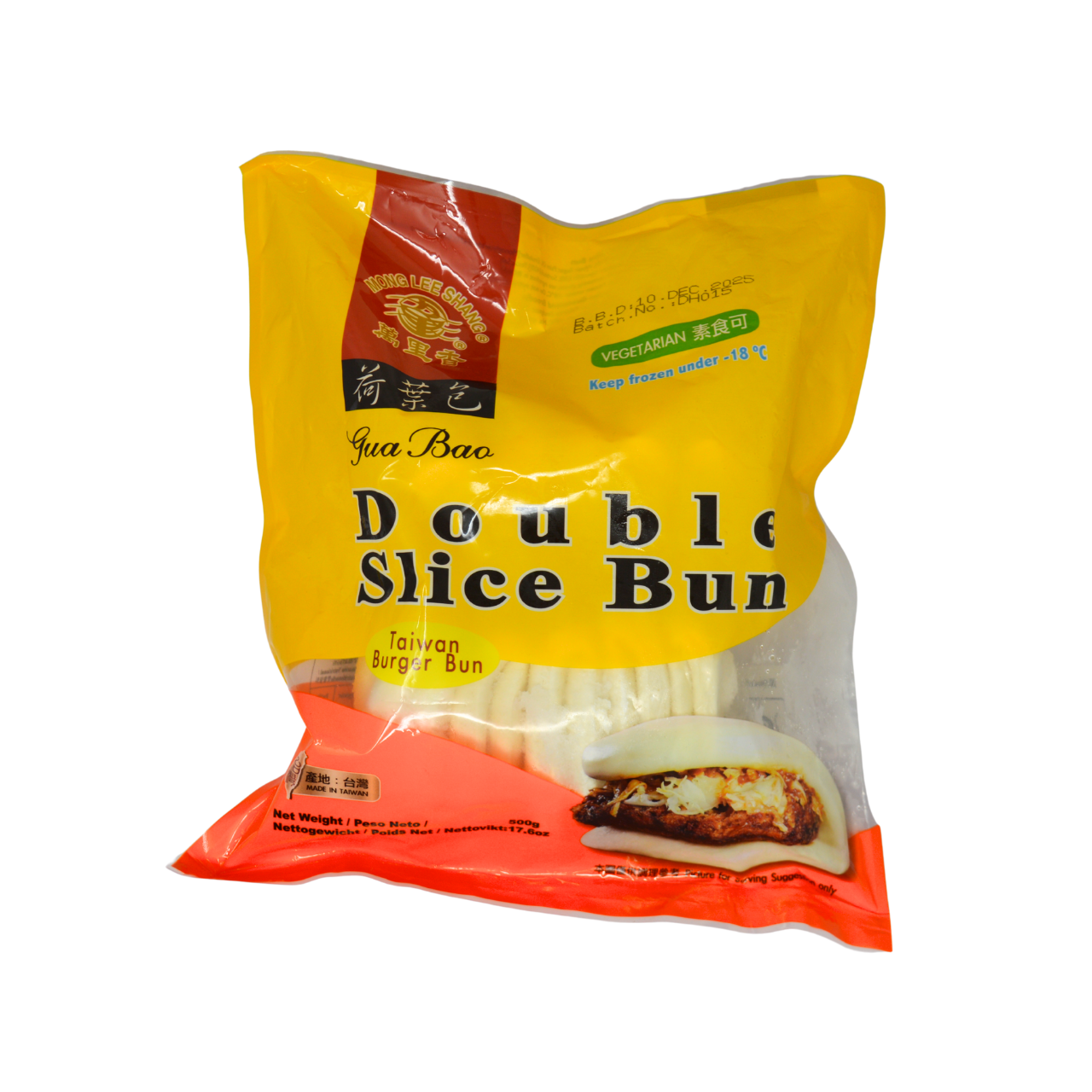 MLS Double Slice Bun 500g (10pc)