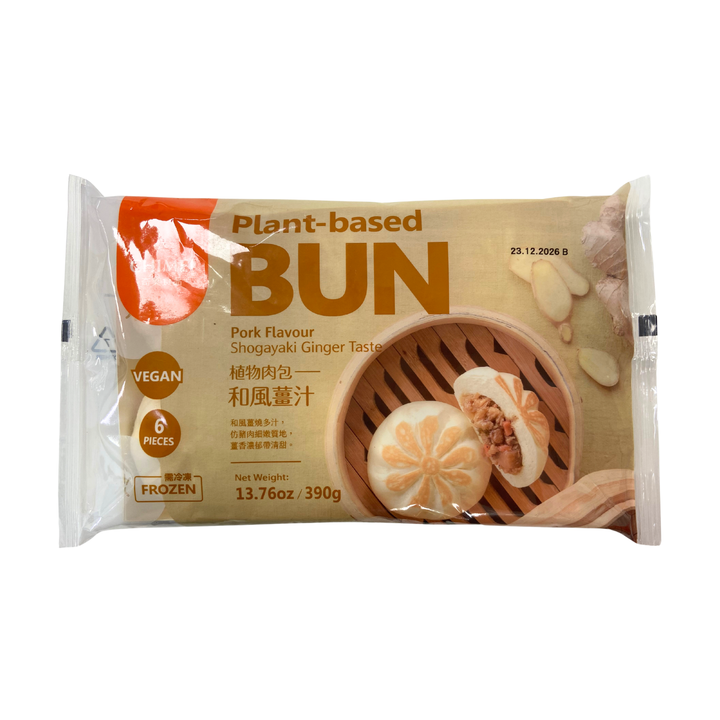 Chimei Plant-based Bun Ginger Pork Flavour 390g *Best Before Date: 23/12/2026