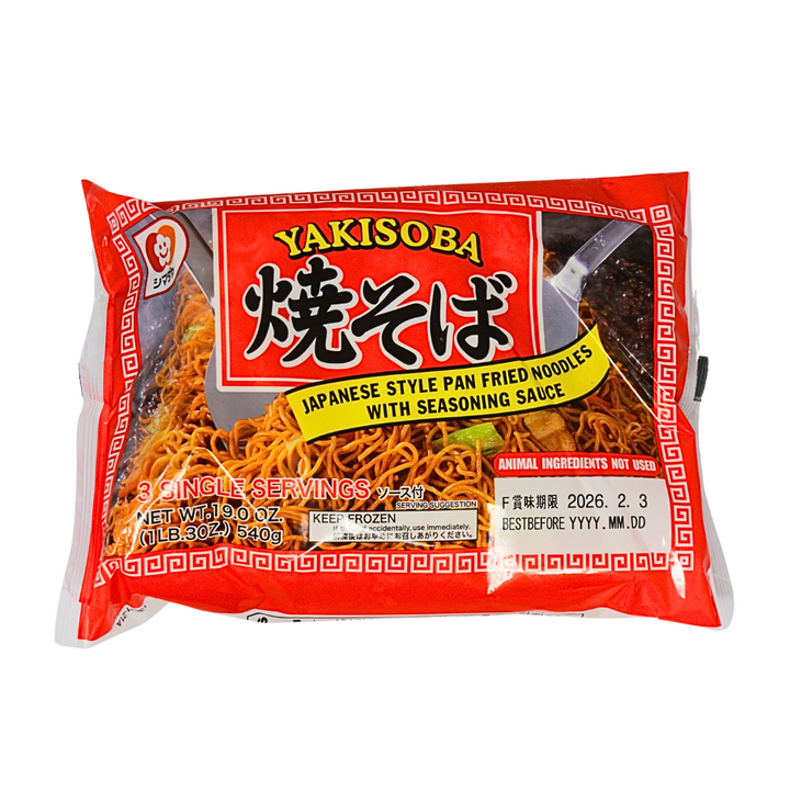 シマダヤ 焼きそば 3食入 540g