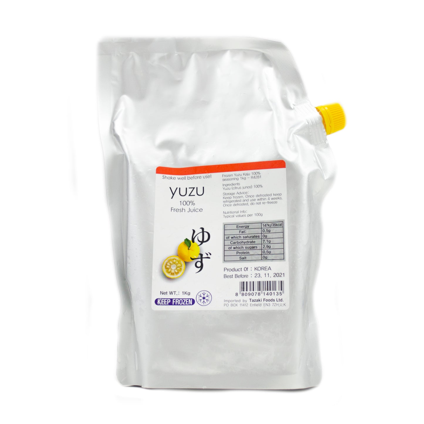 Yuzu 100% - Yuzu Seasonings 1kg