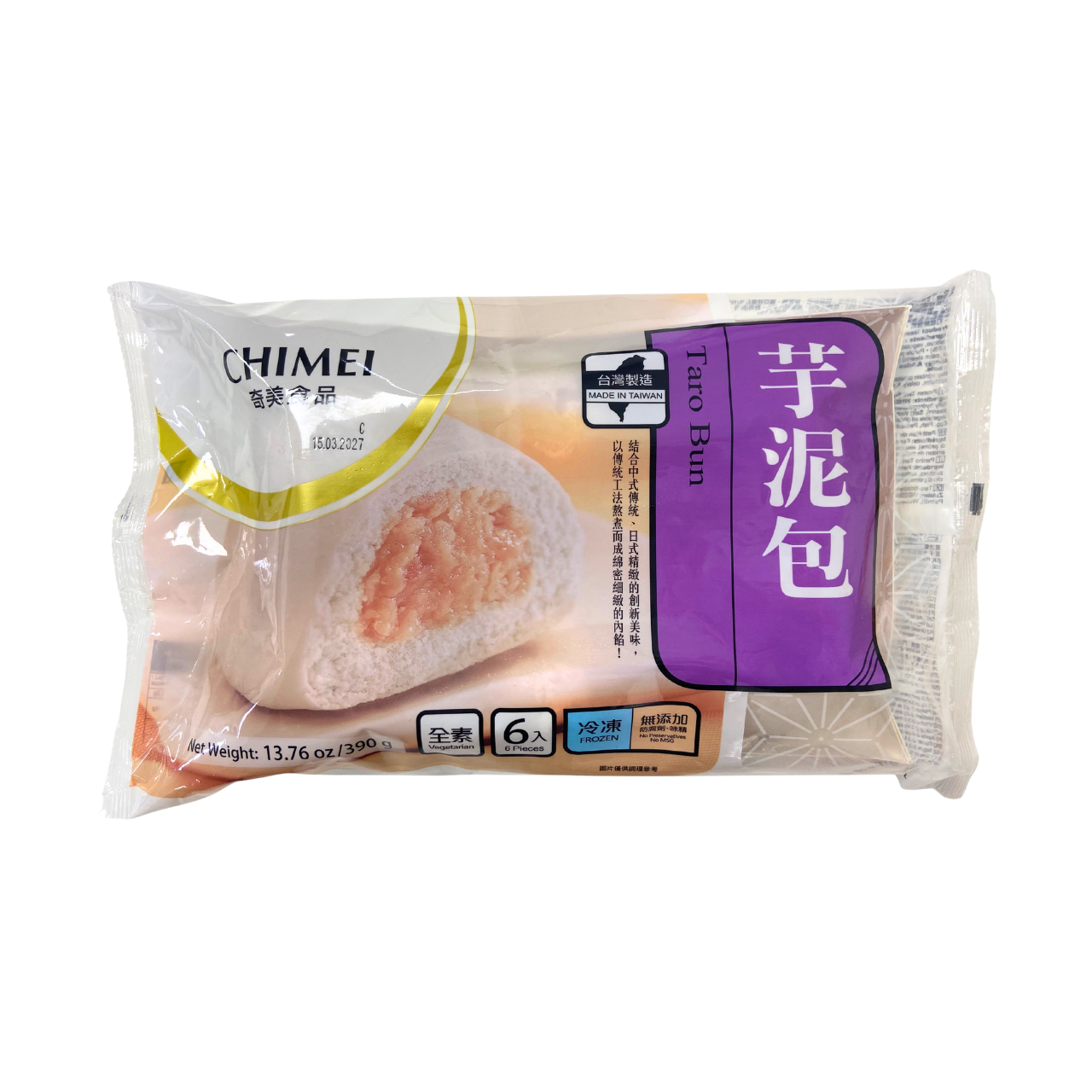 Chimei Taro Bun 6x65g