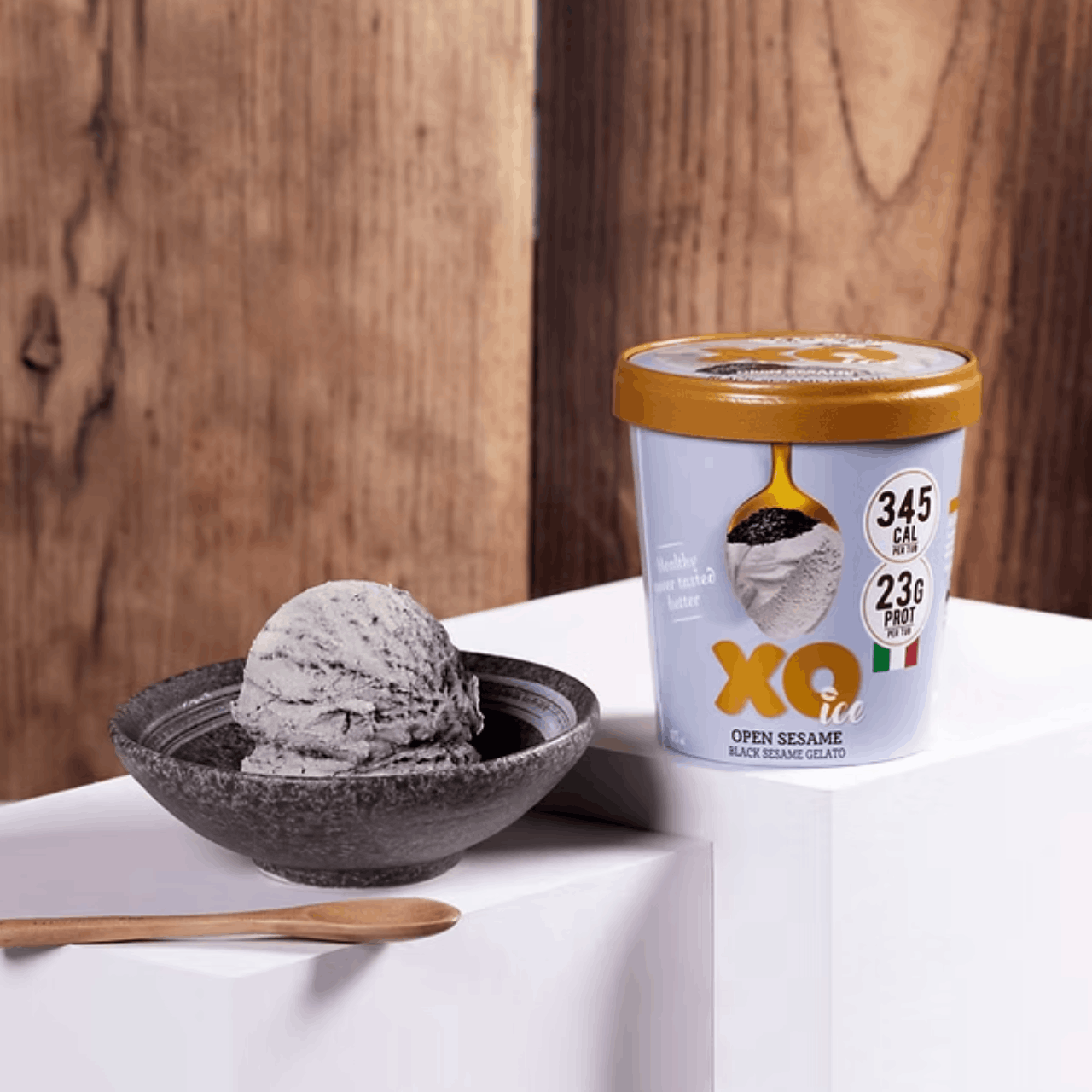 XO-Ice 黒ゴマアイスクリーム 473ml