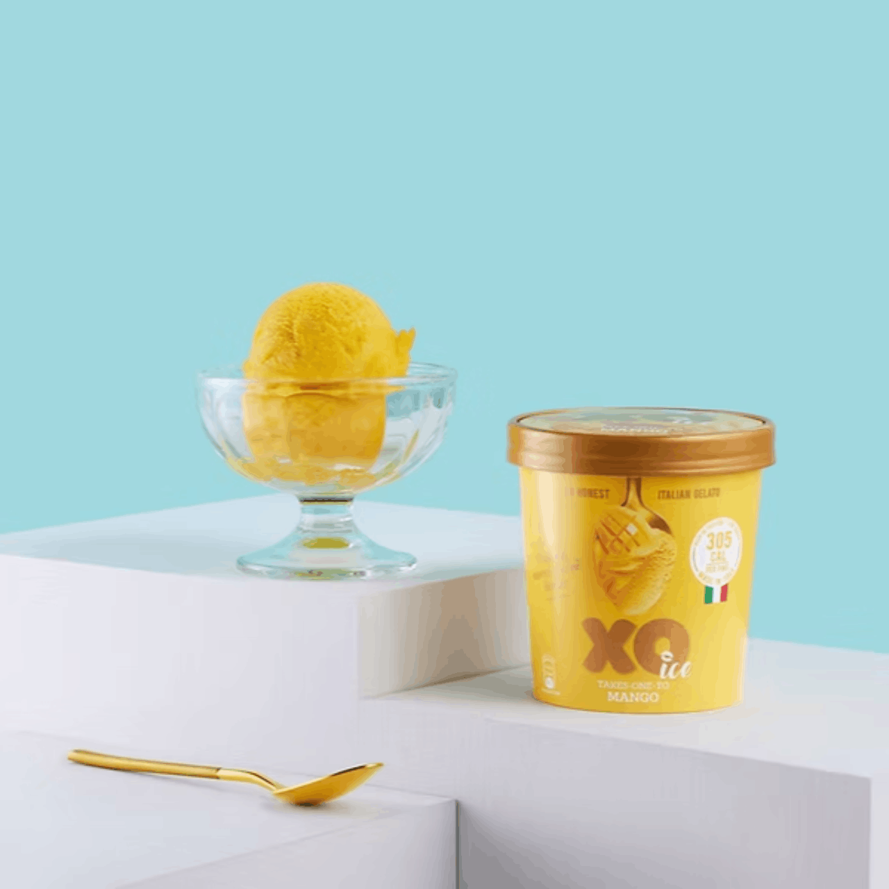 XO-Ice　マンゴーアイスクリーム 473ml