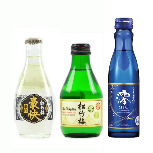 【Bundle】Sake Mixed Bottles A - Beginner Set - Taste 3 types of sake 180ml