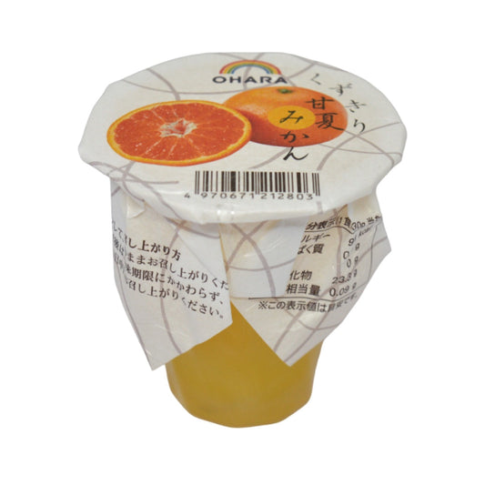 Fruit Noodle Kuzukiri Jelly Orange 142.5g