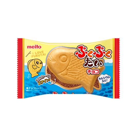 Meito Pukupukutai Chocolate Wafer 16.5g