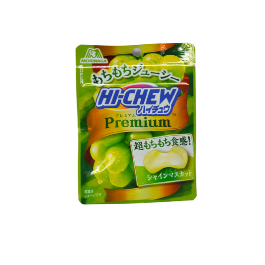 Morinaga Hi-Chew Premium-Shine Muscat Flavour 35g