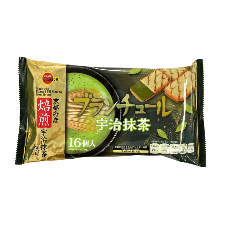 Bourbon Blanchul Uji Matcha Cookies 124.8g *Best Before Date: 31/12/2026