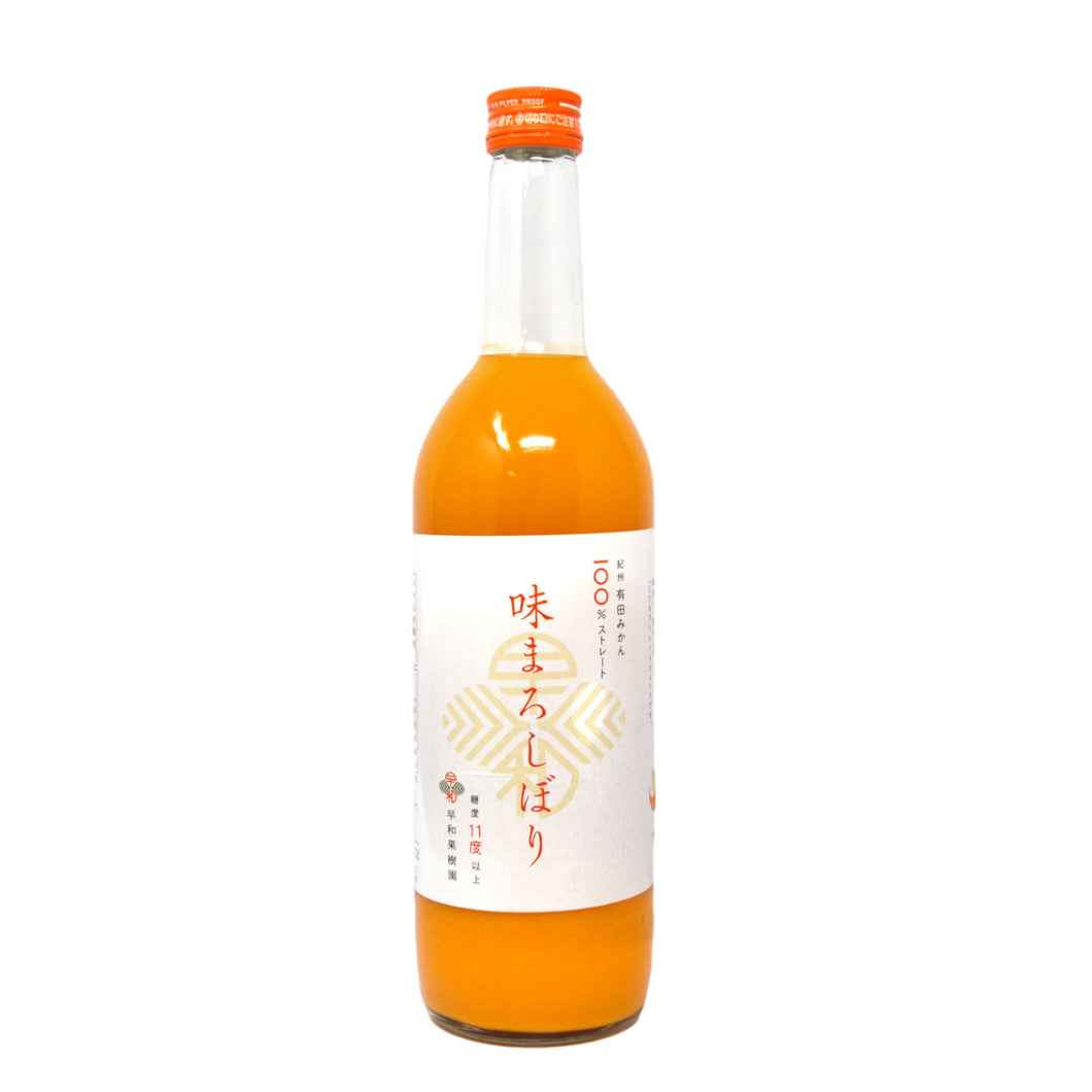 Sowakajuen Ajimaro Shibori - Mandarin Orange Juice 720ml