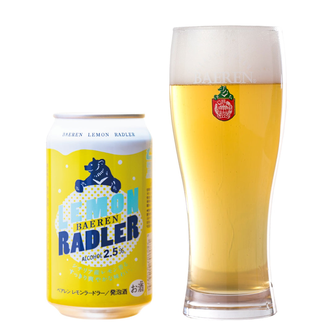 Baeren Lemon Radler 350ml 2.5%