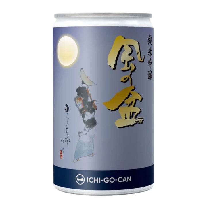 ICHI-GO-CAN Kazenobon Junmai Ginjo Sake 180ml 15%