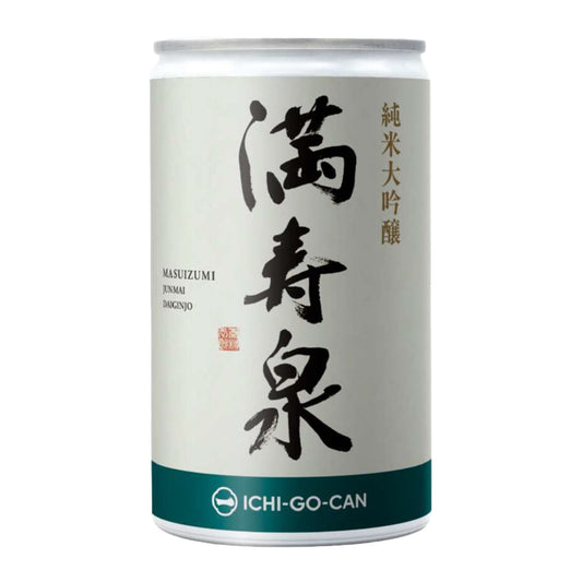 一合缶 純米大吟醸 満寿泉 180ml 16%