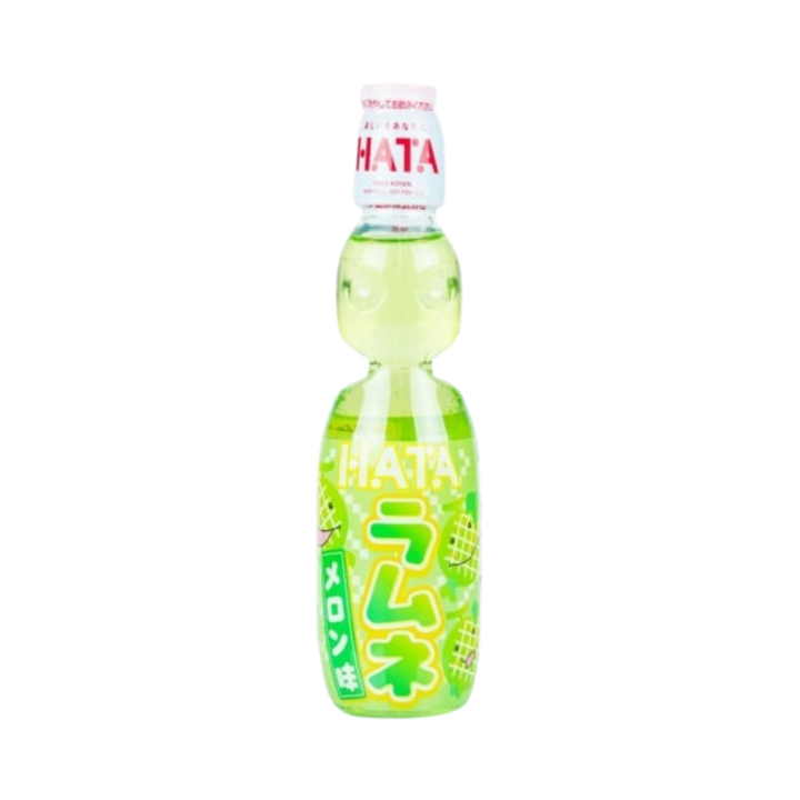 Hata Bin Ramune - Soda Pop Melon Flavour 200ml