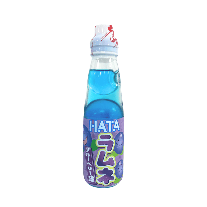 Hata Bin Ramune - Soda Pop Blueberry Flavour 200ml