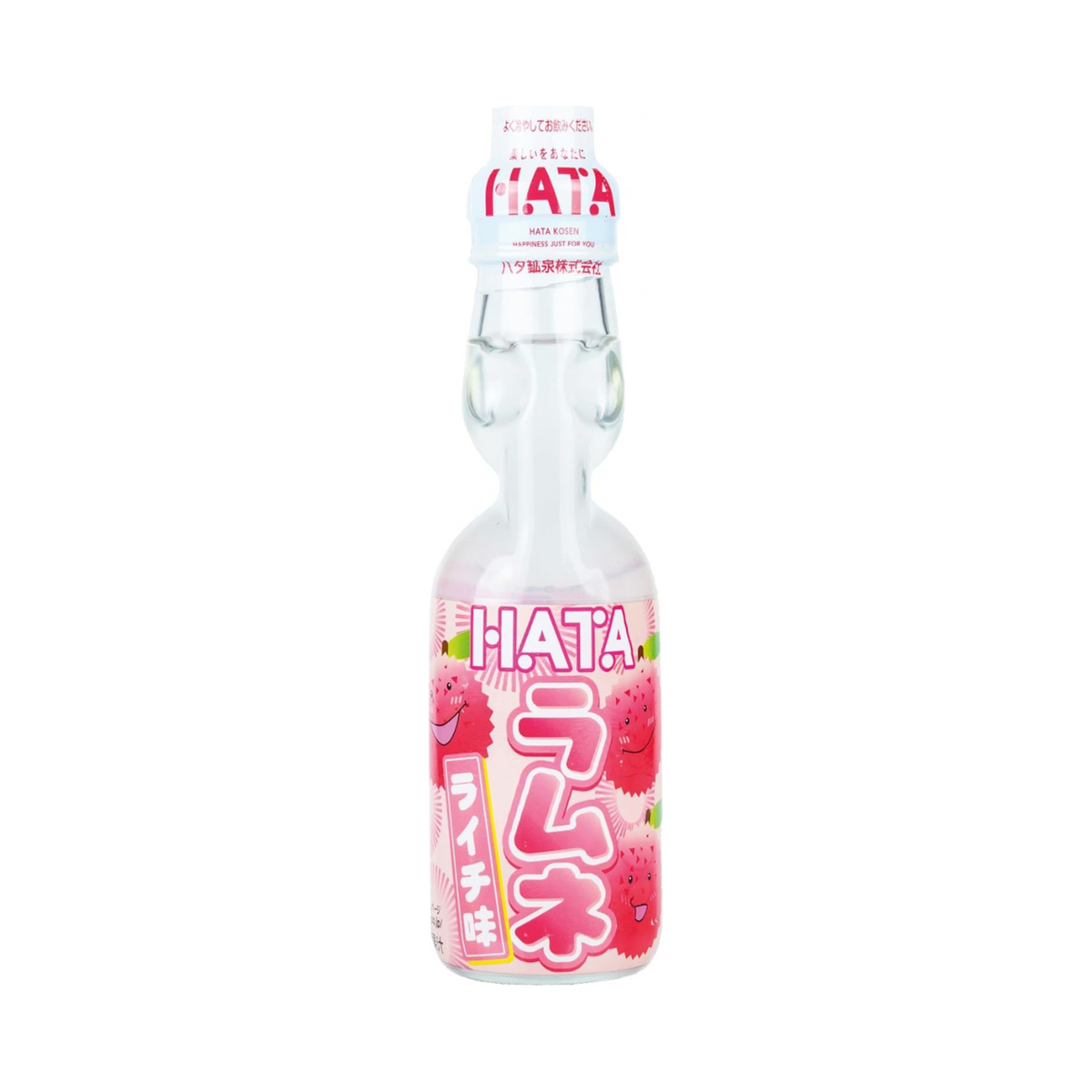 Hata Bin Ramune - Soda Pop Lychee Flavour 200ml