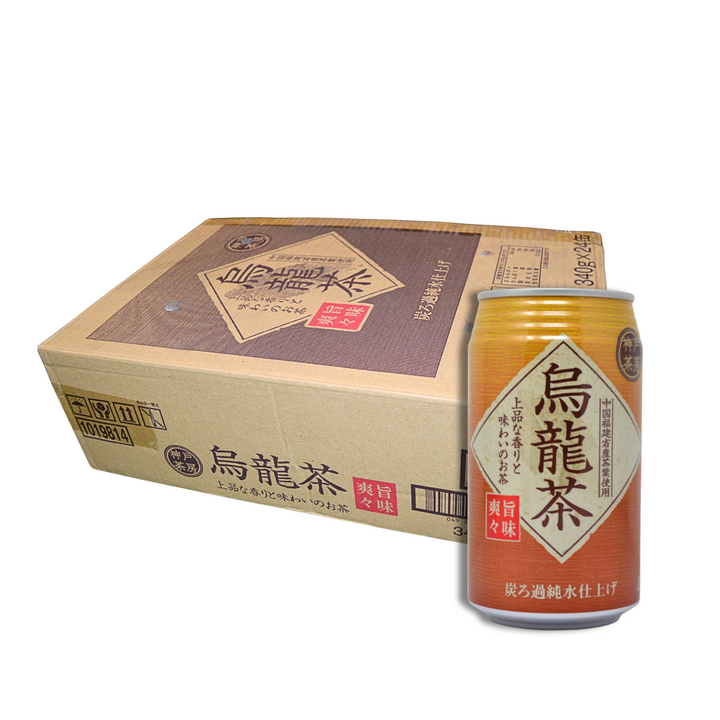 【Bundle】Kobe Sabo Oolong Tea Can 340g  (24 cans)