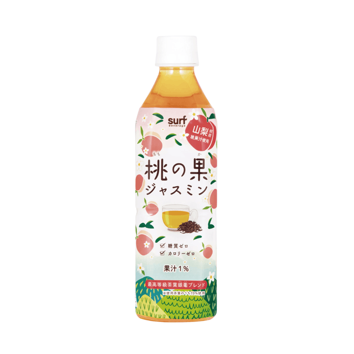 Surf Peach Jasmine Tea 500ml