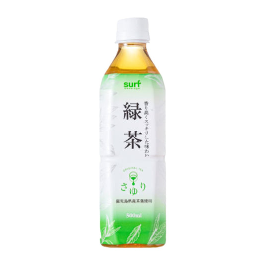 Surf さゆり 緑茶 500ml