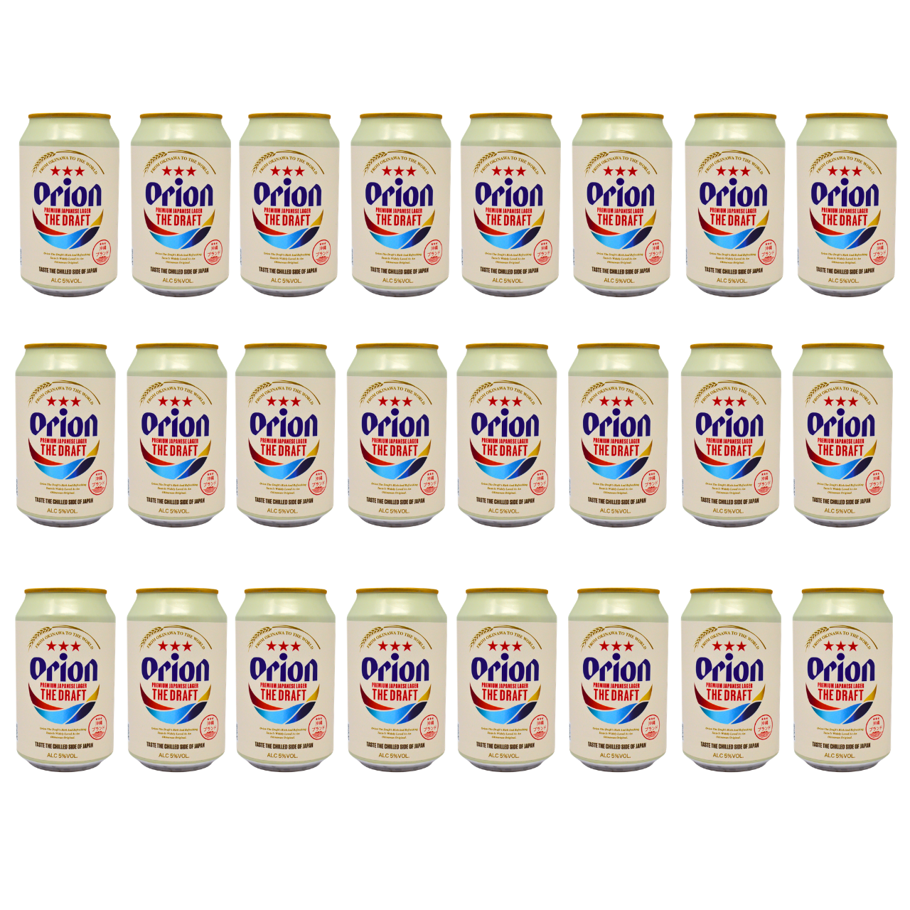 [Bundle]  Orion Beer Can 350ml 5% (24 Cans)